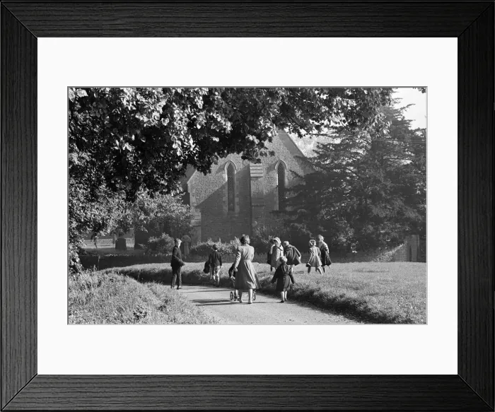 Framed Print : General views of Kington Langley, a village north of Chippenham in Wiltshire Framed Print : General views of Kington Langley, a village north of Chippenham in Wiltshire