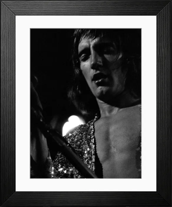 Framed Print : Rod Stewart onstage. The Faces featuring Rod Stewart perform at The Reading Framed Print : Rod Stewart onstage. The Faces featuring Rod Stewart perform at The Reading