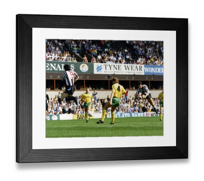 Framed Print : Newcastle 2-0 Plymouth, Division Two league match at St James Park Framed Print : Newcastle 2-0 Plymouth, Division Two league match at St James Park