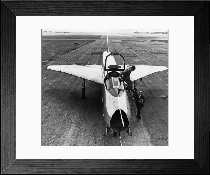 Framed Print : The English Electric Lightning P1 supersonic fighter aircraft of the Cold War era Framed Print : The English Electric Lightning P1 supersonic fighter aircraft of the Cold War era