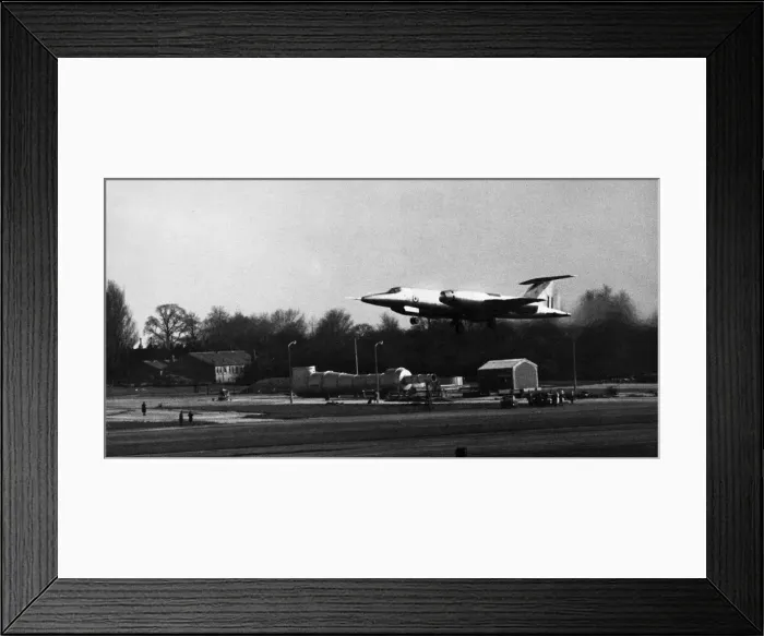 Framed Print : The British supersonic research aircraft Bristol T 188 taking off for the first time Framed Print : The British supersonic research aircraft Bristol T 188 taking off for the first time
