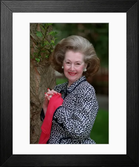 Framed Print : Lady Raine Spencer July 1998 Framed Print : Lady Raine Spencer July 1998