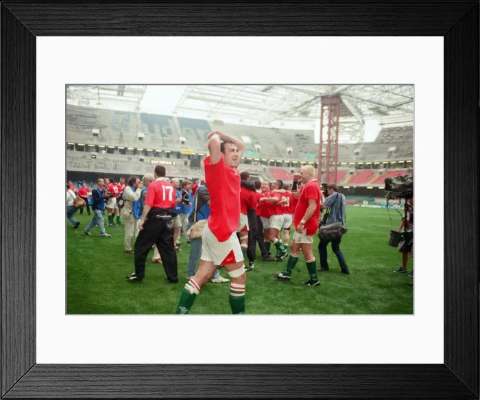 Framed Print : International friendly rugby match, Wales v South Africa. Wales won the match 29 - 19 Framed Print : International friendly rugby match, Wales v South Africa. Wales won the match 29 - 19