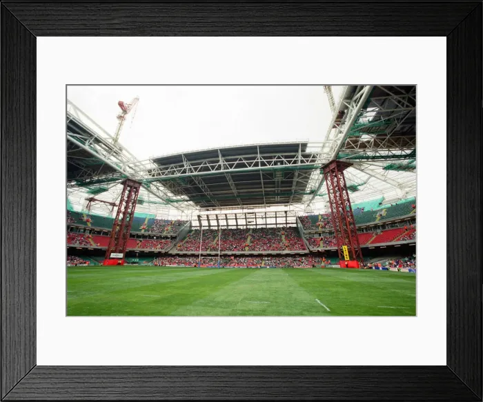 Framed Print : International friendly rugby match, Wales v South Africa. Wales won the match 29 - 19 Framed Print : International friendly rugby match, Wales v South Africa. Wales won the match 29 - 19