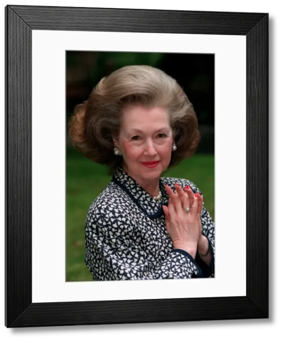 Framed Print : Lady Raine Spencer July 1998 Framed Print : Lady Raine Spencer July 1998