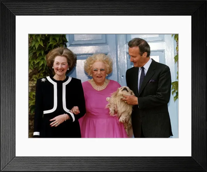 Framed Print : Countess Spencer former wife of Earl Spencer father of Princess Diana
