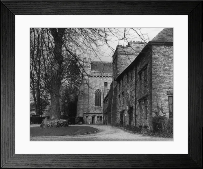 Framed Print : The Deanery and Priests House at Brecon Cathedral in Brecon Framed Print : The Deanery and Priests House at Brecon Cathedral in Brecon