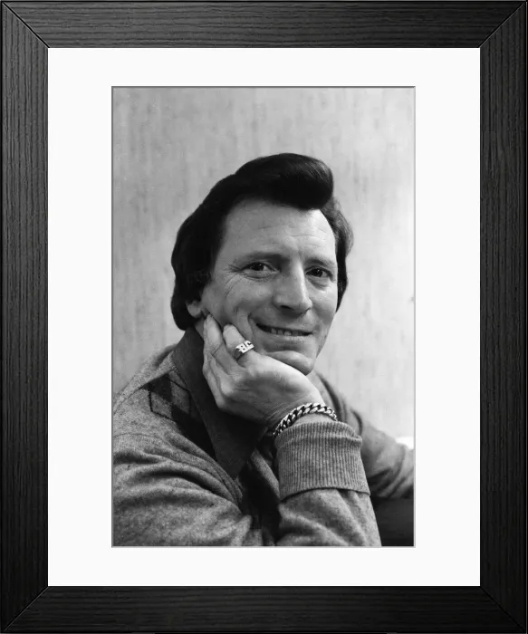 Framed Print : Actor Johnny Briggs. 4th February 1983 Framed Print : Actor Johnny Briggs. 4th February 1983