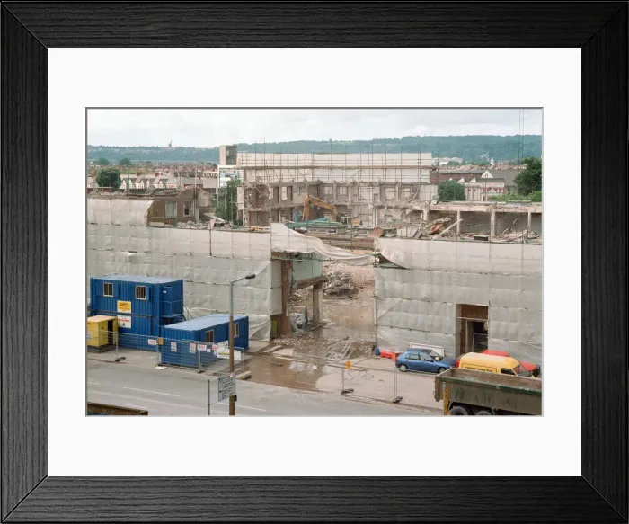 Framed Print : Millennium Stadium under construction. 14th July 1998 Framed Print : Millennium Stadium under construction. 14th July 1998