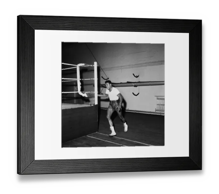 Framed Print : American boxing legend Muhammad Ali, formerly Cassius Clay