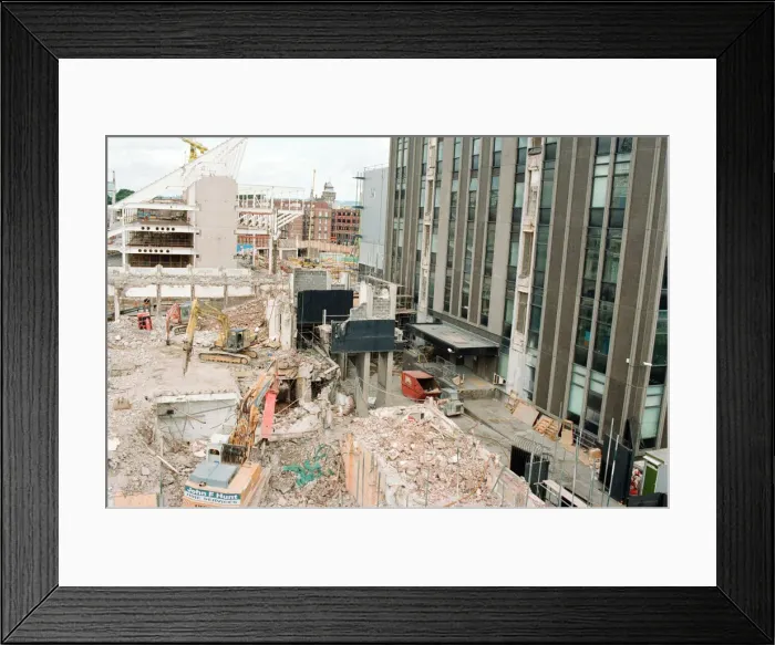 Framed Print : Millennium Stadium under construction. 14th July 1998 Framed Print : Millennium Stadium under construction. 14th July 1998