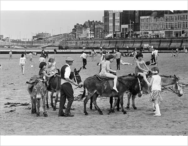 Holidaymakers in Margate, Kent. 14th July 1966