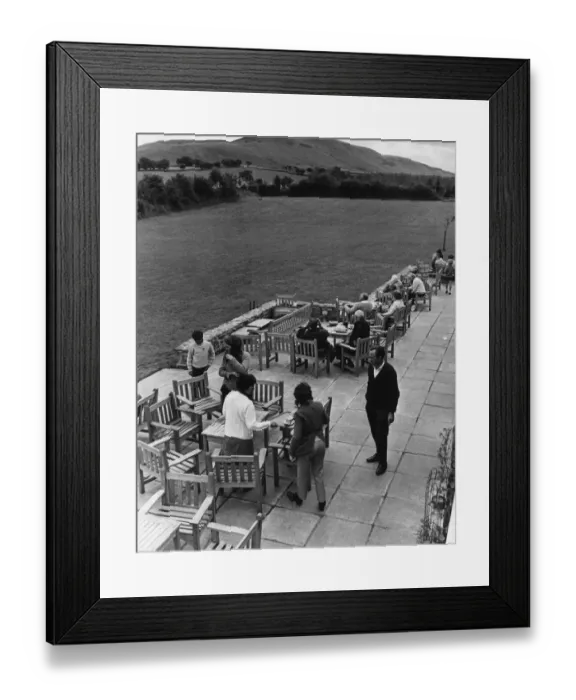Framed Print : Brecon Beacons Mountain Centre, Brecon, Powys, Mid Wales, Thursday 3rd September 1970