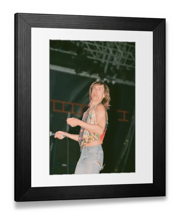 Framed Print : Iggy Pop (USA singer) performing at The Reading Rock Festival, Little Johns Farm Framed Print : Iggy Pop (USA singer) performing at The Reading Rock Festival, Little Johns Farm
