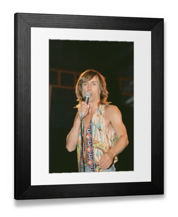 Framed Print : Iggy Pop (USA singer) performing at The Reading Rock Festival, Little Johns Farm Framed Print : Iggy Pop (USA singer) performing at The Reading Rock Festival, Little Johns Farm