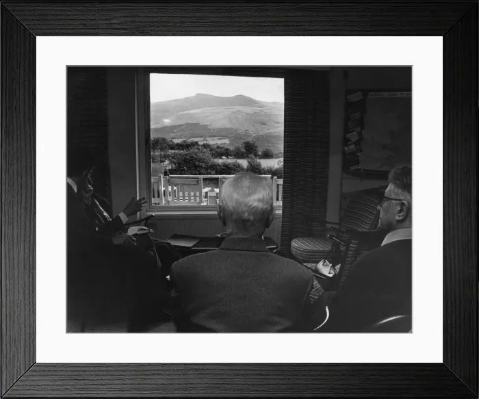 Framed Print : Brecon Beacons Mountain Centre, Brecon, Powys, Mid Wales, Thursday 3rd September 1970