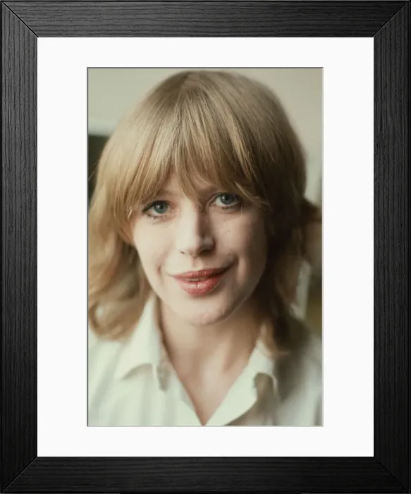Framed Print : Marianne Faithfull, singer, actress, actor, model, who found fame in the 1960s Framed Print : Marianne Faithfull, singer, actress, actor, model, who found fame in the 1960s
