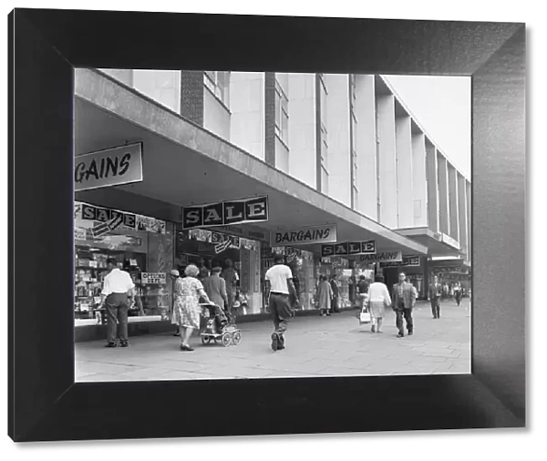 Co-Op supermarket in Stratford, London 15th July 1967