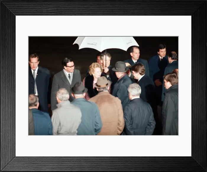 Framed Print : Margaret Thatcher meeting Mikhail Gorbachev, General Secretary of the Central Committee Framed Print : Margaret Thatcher meeting Mikhail Gorbachev, General Secretary of the Central Committee