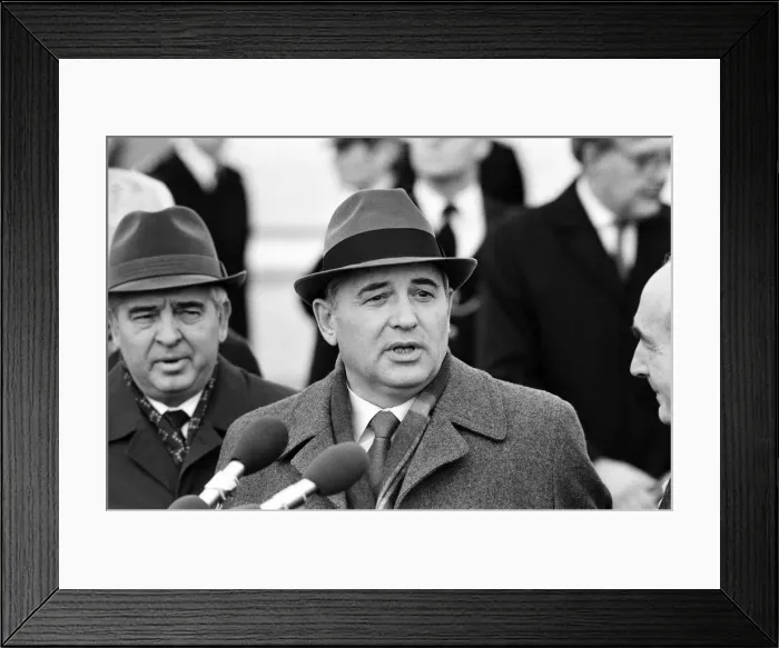 Framed Print : Russian politician Mikhail Gorbachev, who is a member of the Politburo Framed Print : Russian politician Mikhail Gorbachev, who is a member of the Politburo