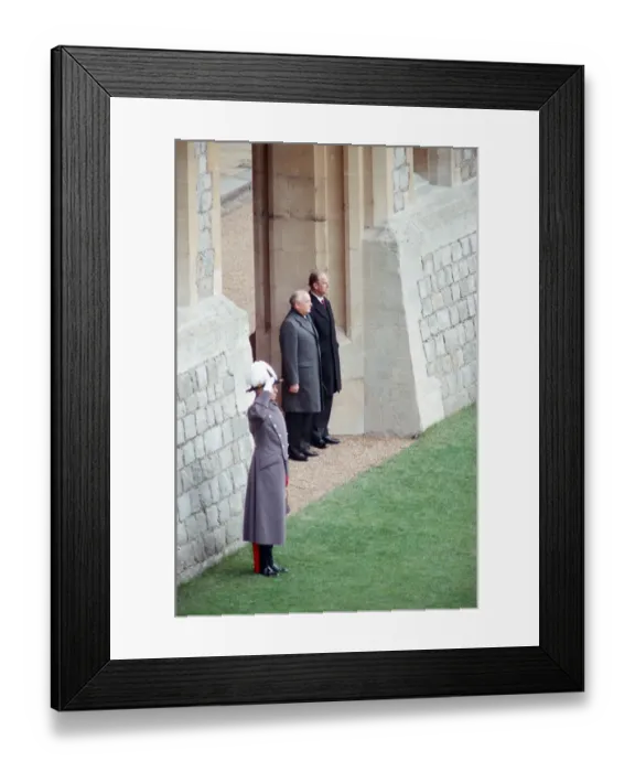 Framed Print : Mikhail Gorbachev, General Secretary of the Central Committee of the Communist Party of Framed Print : Mikhail Gorbachev, General Secretary of the Central Committee of the Communist Party of