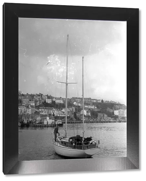 Ketch built at Uphams Yard in Brixham shortly after it was launched in April 1970