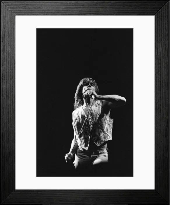 Framed Print : Iggy Pop (USA singer) performing at The Reading Rock Festival, Little Johns Farm Framed Print : Iggy Pop (USA singer) performing at The Reading Rock Festival, Little Johns Farm
