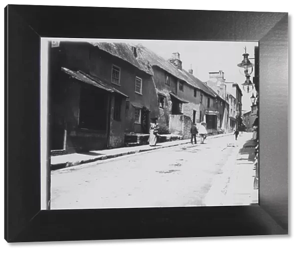 Winner Street, Paignton before the fire of June 1927