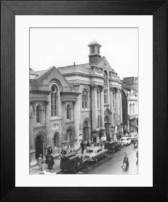 Framed Print : Union Street Methodist Church. Torquay. Circa 1961 Framed Print : Union Street Methodist Church. Torquay. Circa 1961