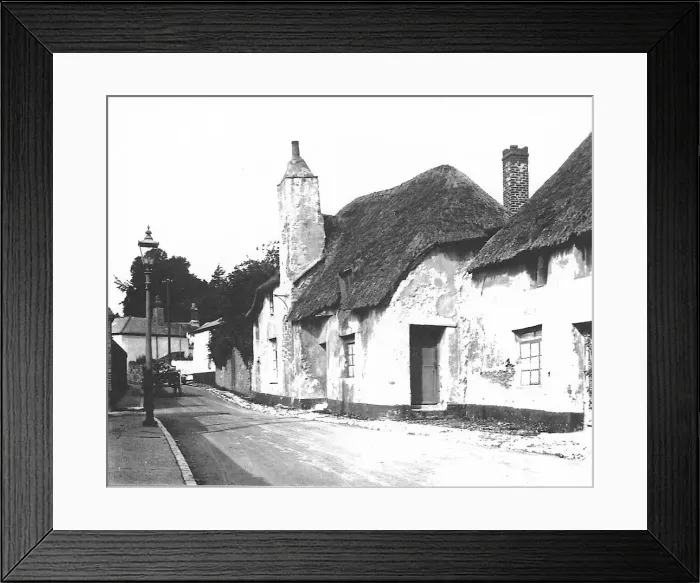 Framed Print : Cecil Road, Paignton looking towards the Catholic church Framed Print : Cecil Road, Paignton looking towards the Catholic church