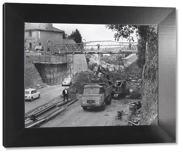 he demolition of the original Kingskerswell Arch on the Newton Road in 1964. Torquay