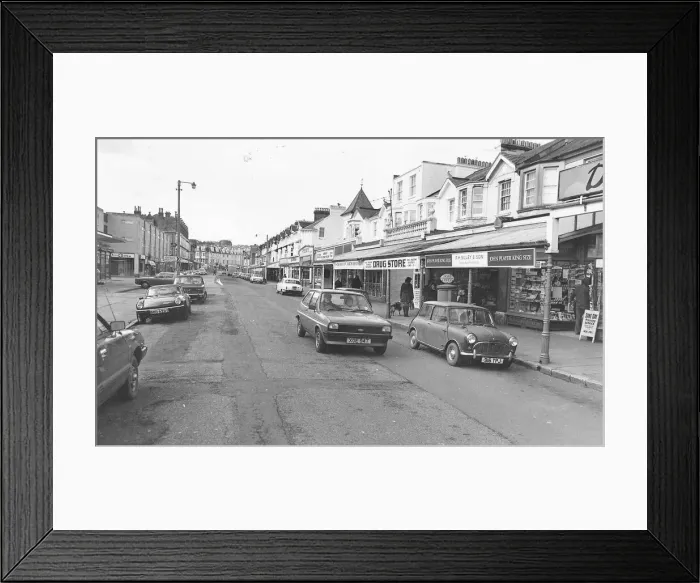 Framed Print : Torbay Road, Paignton, 19th January 1981 Framed Print : Torbay Road, Paignton, 19th January 1981