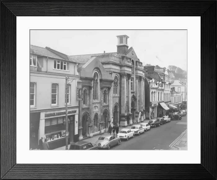 Framed Print : Union Street Methodist Church. Torquay. Circa 1965 Framed Print : Union Street Methodist Church. Torquay. Circa 1965