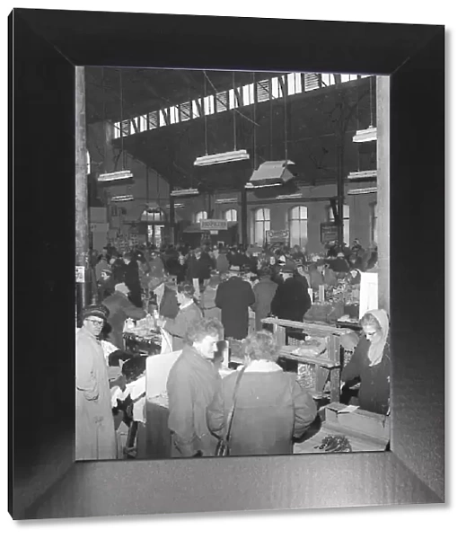 Newton Abbot Market Hall February 1964