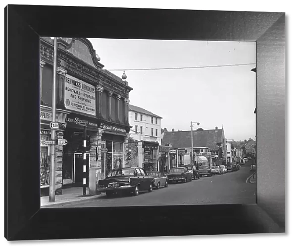 Winner Street, Paignton in November 1969. Note the Emporium on the left