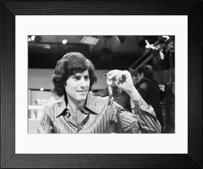 Framed Print : Uri Geller, Illusionist, 1st November 1974