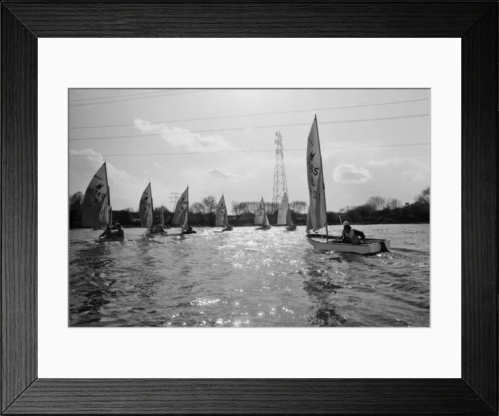 Framed Print : The Mirror Sailing Dinghy Picture taken at the I. P. C Framed Print : The Mirror Sailing Dinghy Picture taken at the I. P. C