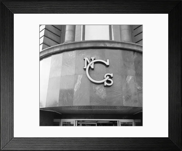 Framed Print : NCS Nottingham Co-Operative Society sign above the main doors to the Nottingham Co-Op Framed Print : NCS Nottingham Co-Operative Society sign above the main doors to the Nottingham Co-Op