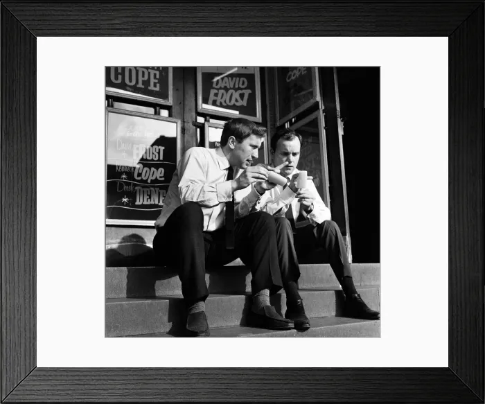 Framed Print : Trouble at the Empire Theatre, Liverpool, where David Frost Framed Print : Trouble at the Empire Theatre, Liverpool, where David Frost