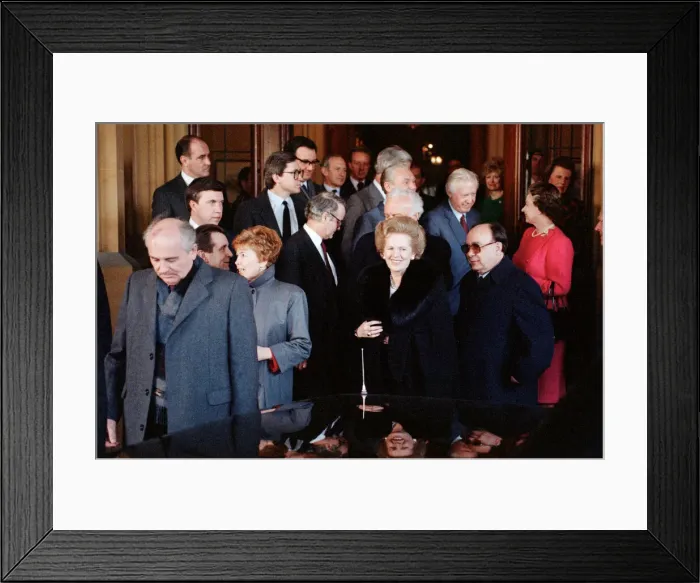 Framed Print : Mikhail Gorbachev, General Secretary of the Central Committee of the Communist Party of Framed Print : Mikhail Gorbachev, General Secretary of the Central Committee of the Communist Party of