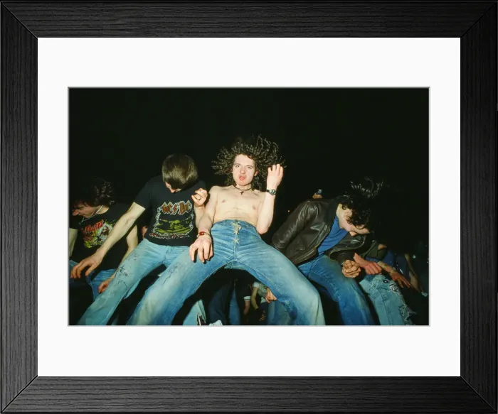 Framed Print : Status Quo, English rock band, onstage in 1981. Picture shows Status Quo Framed Print : Status Quo, English rock band, onstage in 1981. Picture shows Status Quo