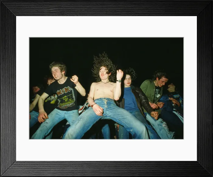 Framed Print : Status Quo, English rock band, onstage in 1981. Picture shows Status Quo Framed Print : Status Quo, English rock band, onstage in 1981. Picture shows Status Quo