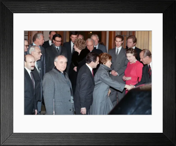 Framed Print : Mikhail Gorbachev, General Secretary of the Central Committee of the Communist Party of Framed Print : Mikhail Gorbachev, General Secretary of the Central Committee of the Communist Party of