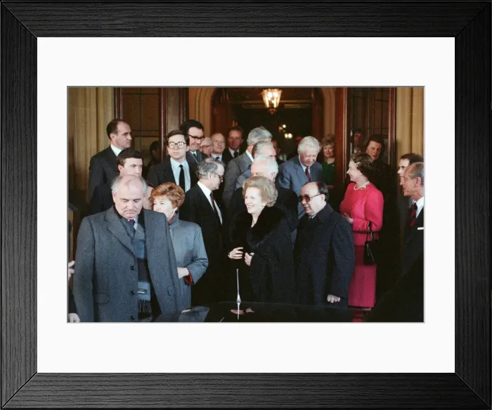 Framed Print : Mikhail Gorbachev, General Secretary of the Central Committee of the Communist Party of Framed Print : Mikhail Gorbachev, General Secretary of the Central Committee of the Communist Party of