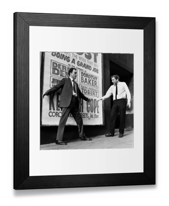 Framed Print : Trouble at the Empire Theatre, Liverpool, where David Frost Framed Print : Trouble at the Empire Theatre, Liverpool, where David Frost