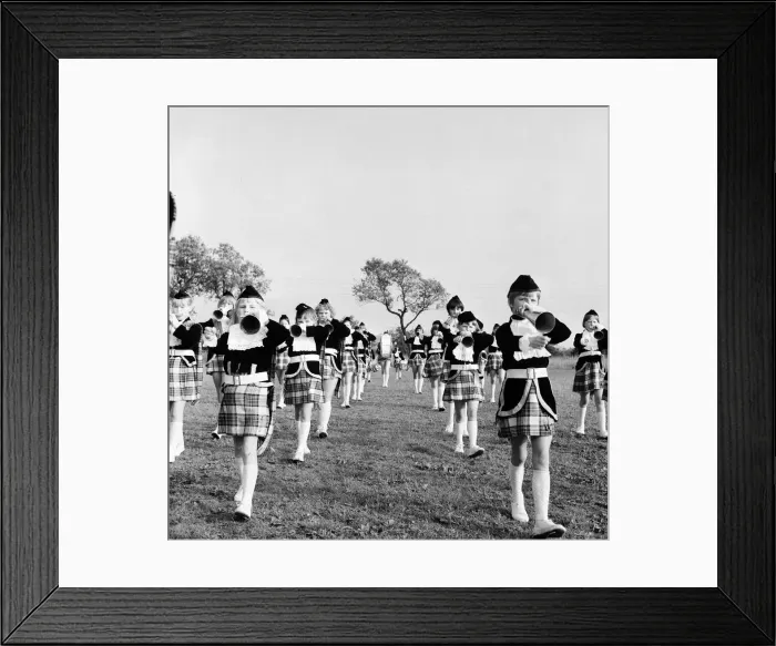 Framed Print : Burnside Highlanders Juvenile Jazz Band, Newcastle, 30th July 1971 Framed Print : Burnside Highlanders Juvenile Jazz Band, Newcastle, 30th July 1971