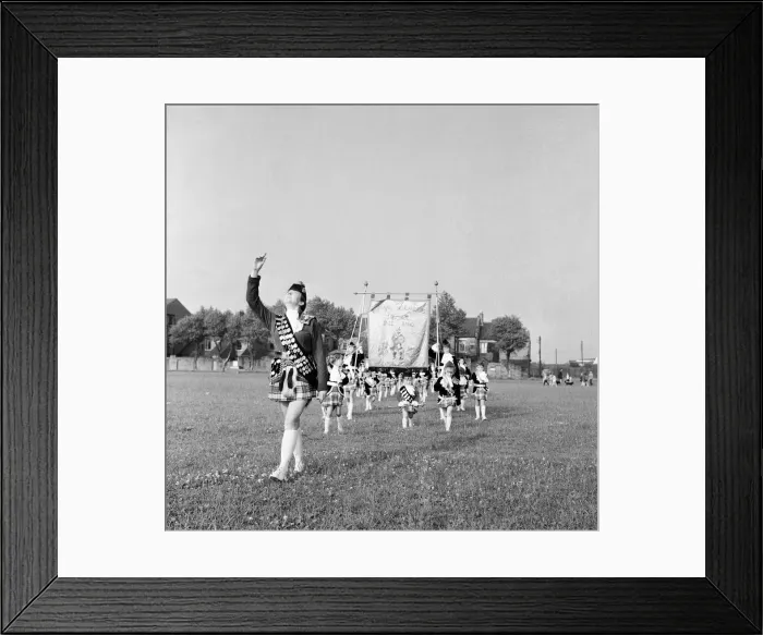 Framed Print : Burnside Highlanders Juvenile Jazz Band, Newcastle, 30th July 1971 Framed Print : Burnside Highlanders Juvenile Jazz Band, Newcastle, 30th July 1971