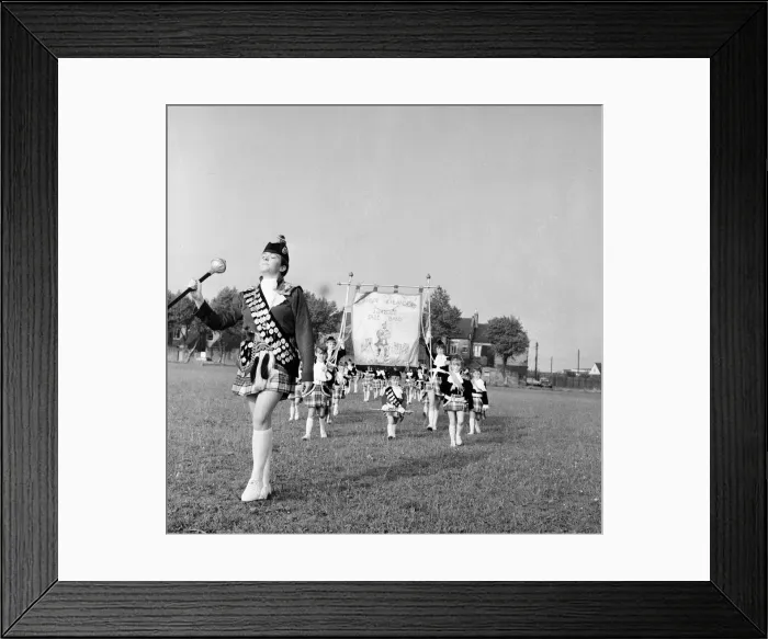 Framed Print : Burnside Highlanders Juvenile Jazz Band, Newcastle, 30th July 1971 Framed Print : Burnside Highlanders Juvenile Jazz Band, Newcastle, 30th July 1971