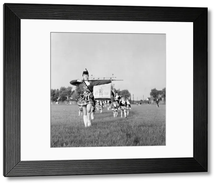 Framed Print : Burnside Highlanders Juvenile Jazz Band, Newcastle, 30th July 1971 Framed Print : Burnside Highlanders Juvenile Jazz Band, Newcastle, 30th July 1971