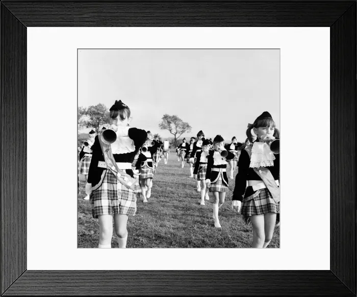 Framed Print : Burnside Highlanders Juvenile Jazz Band, Newcastle, 30th July 1971 Framed Print : Burnside Highlanders Juvenile Jazz Band, Newcastle, 30th July 1971
